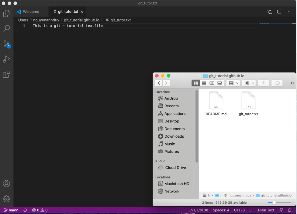 Git Tutorial for MacOS - Tutorials