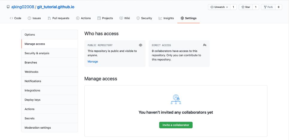 manage access